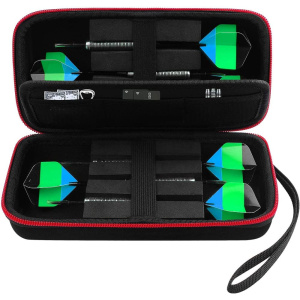 ALKOO Dart Case Holder Bag for Steel and Soft Tip Darts Set, Storage Organizer Holds 6 Darts and Tips, Shafts and Flights Accessories (Cases Only)-...
