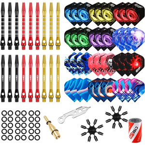 CyeeLife-Dart Accessories set with Flights,Shafts,Sharpener And Tools,3 Different Accessories kit Optional
