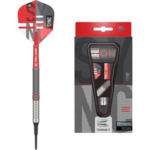 Target Darts Sync 80% Tungsten Soft Tip Darts Set