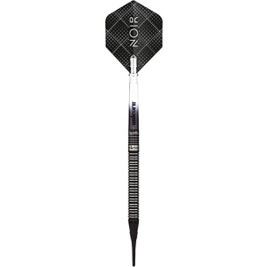 Unicorn Darts Noir - Gary Anderson 70 Percent Soft Tip Darts, Black, 18 g