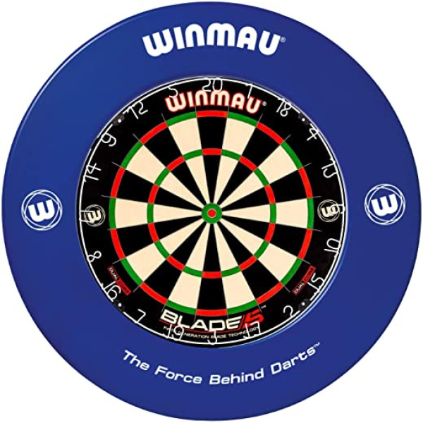 WINMAU Printed Blue Dartboard Surround