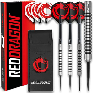 RED DRAGON APOLLO - 24 Gram Darts Set with Hardcore Flights and VRX Stems