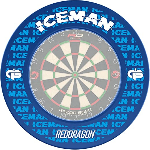 RED DRAGON Gerwyn Price Iceman Special Edition Dartboard Surround