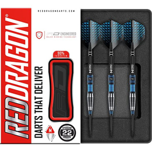 RED DRAGON Marlin Professional Tungsten Darts Set with Flights and Stems