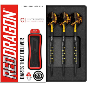 RED DRAGON Nirvana Professional Tungsten Darts Set with Flights and Stems