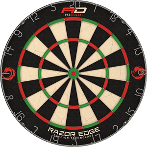 RED DRAGON RazorEdge Tournament Approved Professional Standard Premium Bristle Dartboard